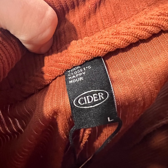 Cider Orange Corduroy Overalls - Picture 5 of 6